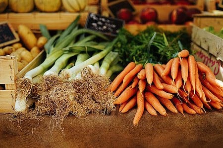 pile of carrot and spring onions thumbnail
