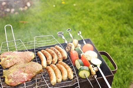 assorted meats grilled on table thumbnail