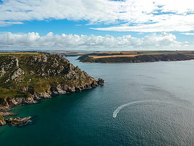 bird's eye view photo of island thumbnail
