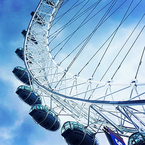 low-angle photo of ferris wheel during daytime thumbnail