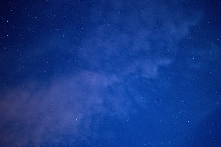 blue sky and stars digital wallpaper thumbnail