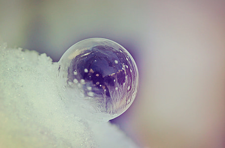 shallow focus photography of bubble thumbnail