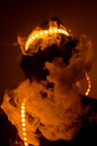 close-up photography of smoke thumbnail