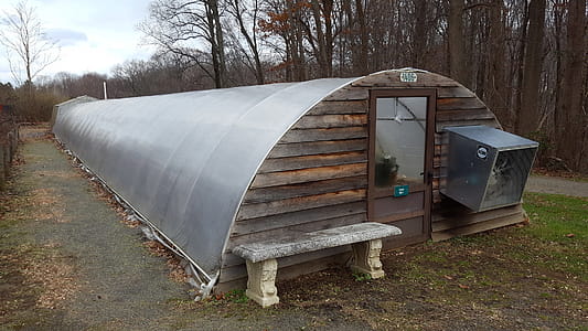 Greenhouse at Deep Cut Garden grounds in New Jersey. thumbnail