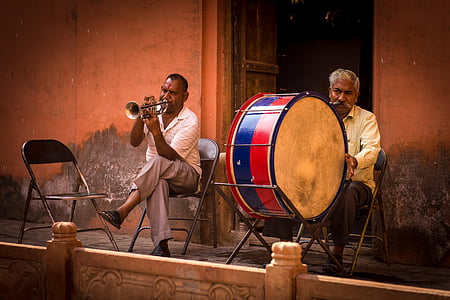 indians, musician, timpani, trumpeter thumbnail