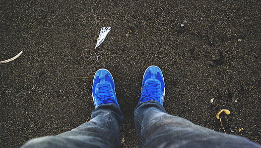 man, person, sand, street thumbnail