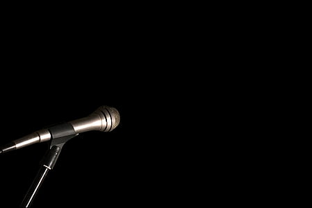close-up photo of gray microphone thumbnail