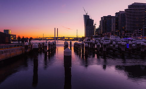 Highrise Building Under Golden Hour thumbnail