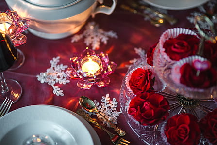 Table Decorations & Flowers for Valentine thumbnail