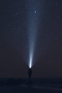 night, sky, person, alone thumbnail