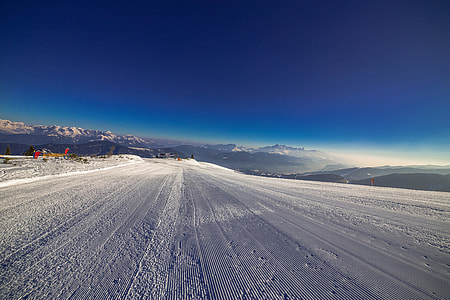 snowfield far away from mountains thumbnail