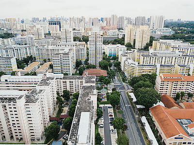 aerial view of buildings thumbnail