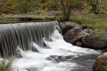 waterfalls digital wallpaper thumbnail