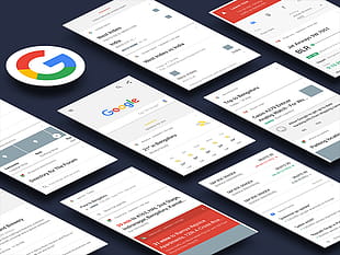 Google Now - UI Kit sketch file sketch file