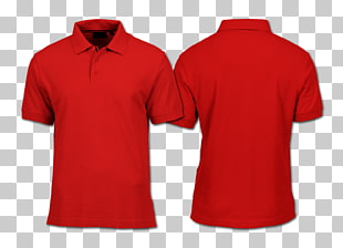 T-shirt Hoodie Polo shirt Template, Polo, two red polo shirts PNG clipart
