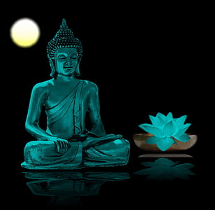 sitting Buddha figurine thumbnail