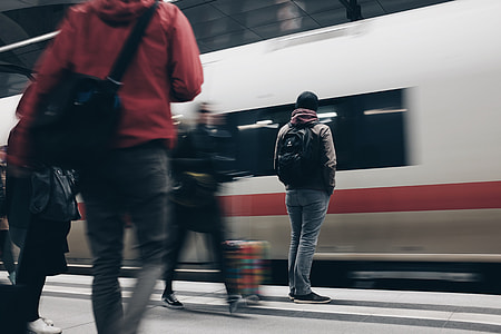 people on train station thumbnail