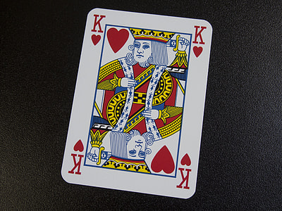 King poker card thumbnail