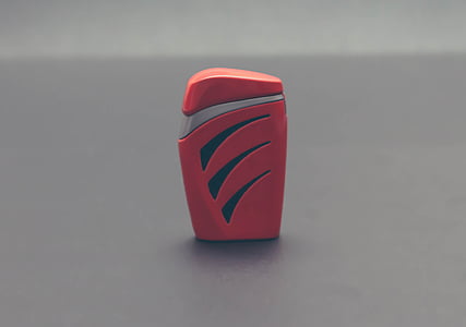 red and gray flip lighter thumbnail