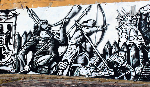 painting of man playing horn thumbnail