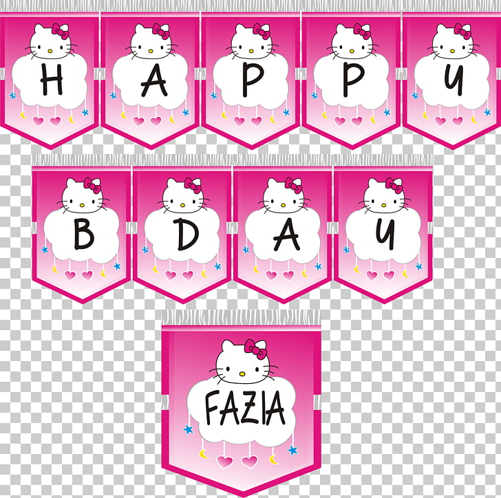 Hello Kitty Flag Bunting Tokopedia Letter Bunting Flags Png