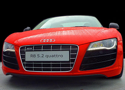 photo of red Audi R8 5.1 Quattro thumbnail