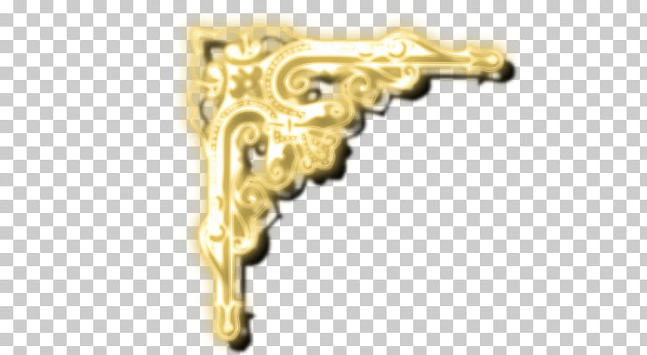 Brass Decorative Corners Gold Jewellery Esquinas Png Clipart