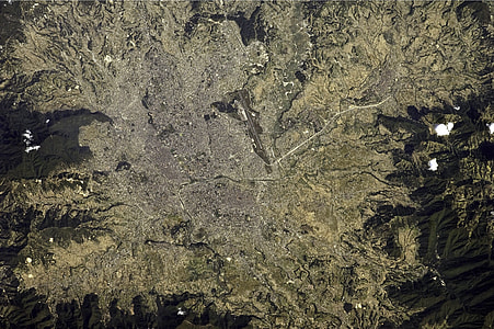 Slopes of the area around Kathmandu in Nepal thumbnail