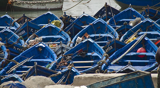 blue fishing boats thumbnail