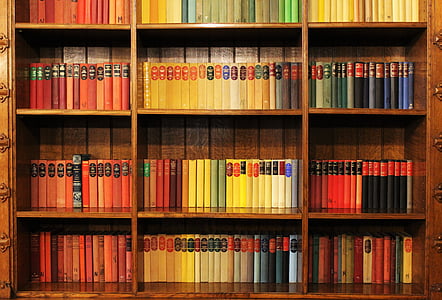 book shelf filled with books thumbnail