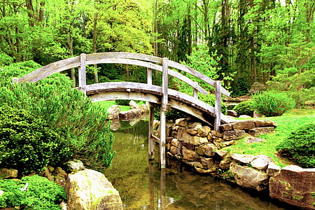gray wooden bridge thumbnail