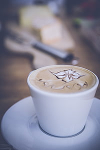 white coffee cup on saucer thumbnail