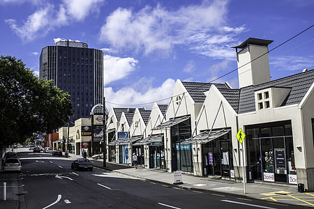Streets and sky of Wellington, New Zealand thumbnail