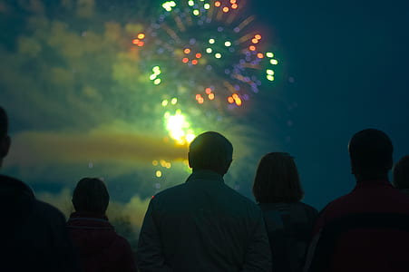 selective focus photography of fireworks thumbnail