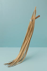 brown hay with knife wallpaper thumbnail
