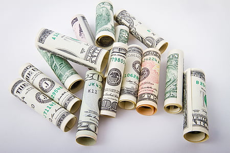 bundle of U.S.dollar bill thumbnail