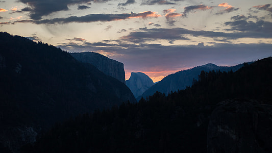 silhouette of mountains thumbnail