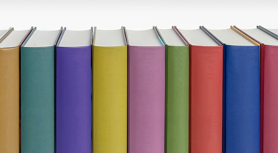 assorted-color book lot thumbnail