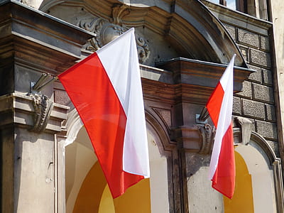 white and red flags thumbnail