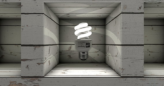 white CFL bulb thumbnail