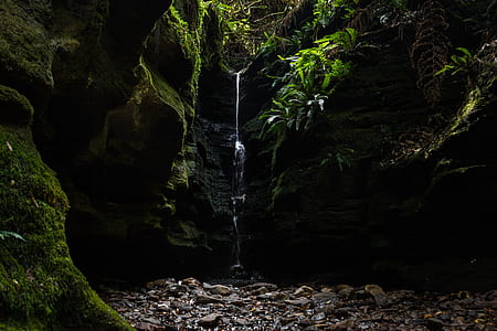 waterfalls covered with moss thumbnail