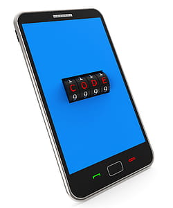 Secure Phone Showing World Wide Web And Locking Network thumbnail