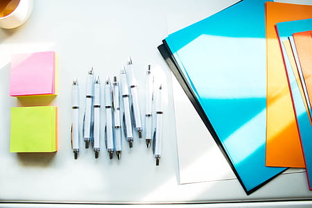 White Click Pens thumbnail