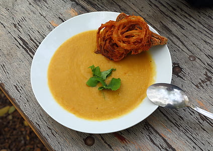 fried meat with sauce on plate thumbnail
