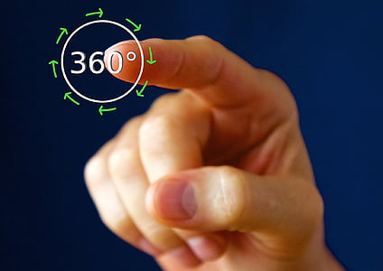 person's right hand pointing straight foward thumbnail