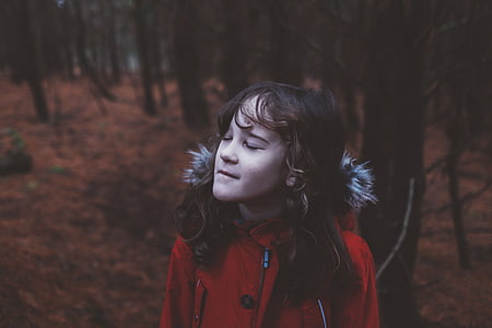 woman wearing parka jacket thumbnail
