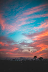 cloudy sky during sunset thumbnail