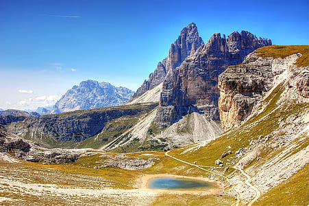 brown mountain during daytime thumbnail