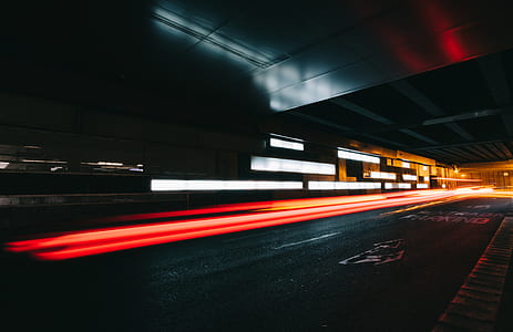 asphalt road time lapse photography thumbnail