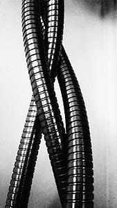 grayscale photo of hose thumbnail